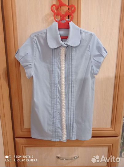 Школьные блузки для девочки 140 146