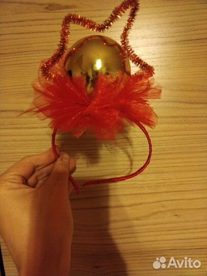 Ободок на утренник, ручная работа