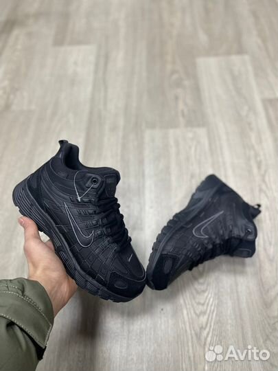 Зимние Кроссовки Nike P 6000 Mid Black (41-45)