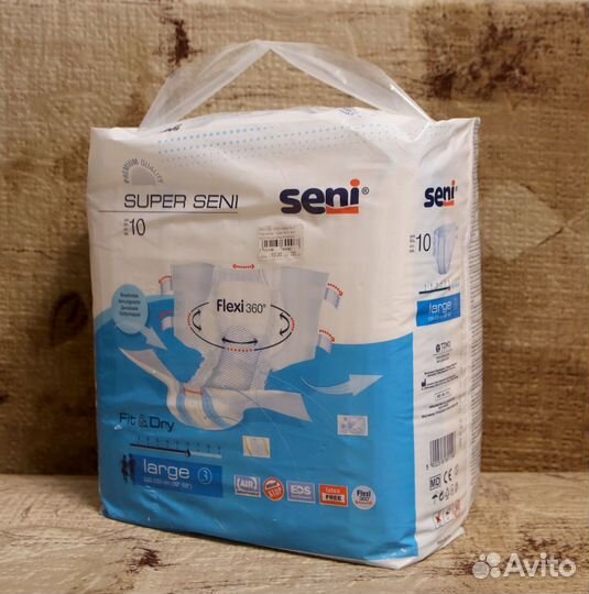 Подгузники Super Seni, размер L
