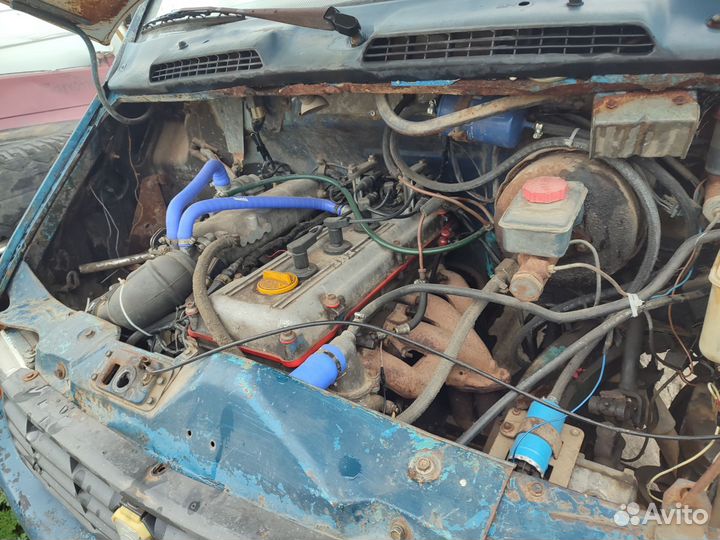 В разборке газель