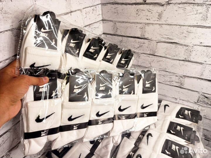 Носки Nike белые