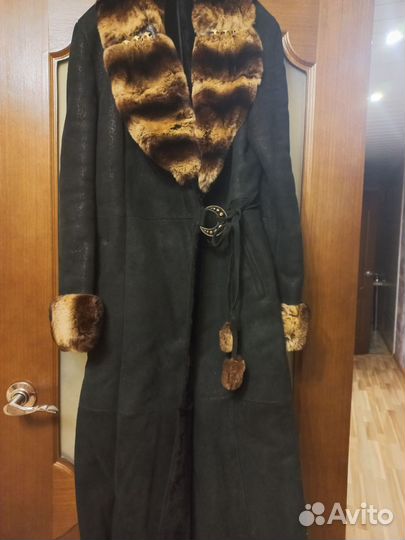 Дубленка натуральная женская 46 48