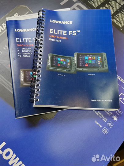 Эхолот lowrance elite 9 fs новый русский язык