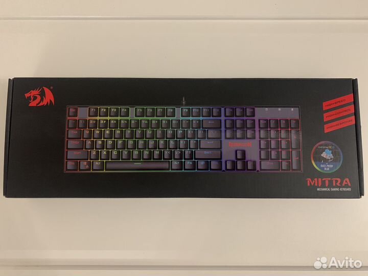 Механическая клавиатура Redragon Mitra RGB