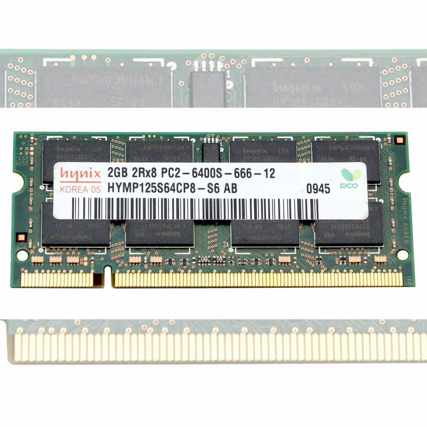 [HYMP125S64CP8-S6] Оперативная Память Hynix 2gb Hymp125s64cp8-S6
