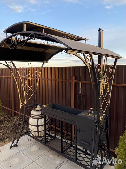 Мангал кованый, мангальная группа