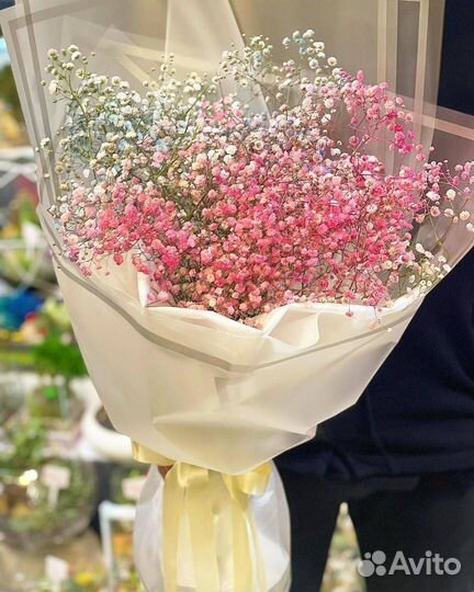 Радужная Гипсофила. Букеты на Любой Праздник