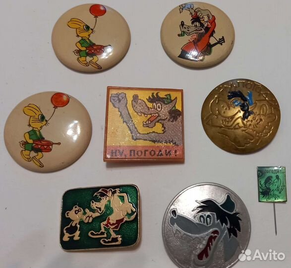 Значки СССР Ну погоди