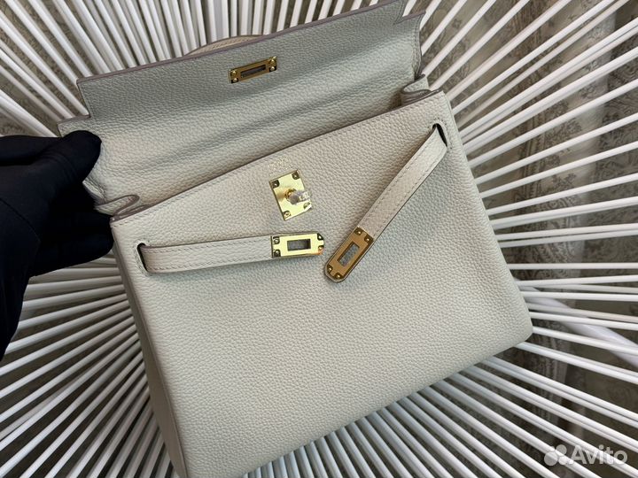 Сумка Hermes Kelly 25 Craie