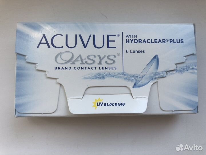 Линзы контактные acuvue oasys двухнедельные