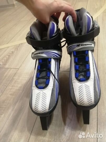 Раздвижные коньки nordway, 34-38