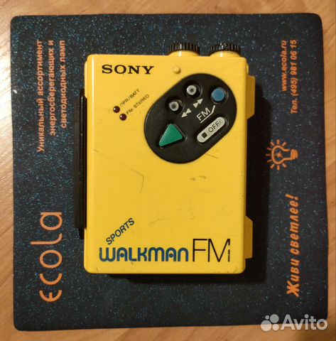 Раритетный плеер Sony Walkman купить в Москве | Хобби и отдых | Авито