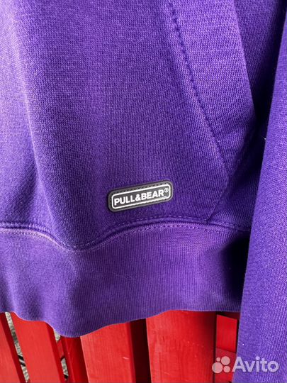 Кофта унисекс на флисе pull&bear XL