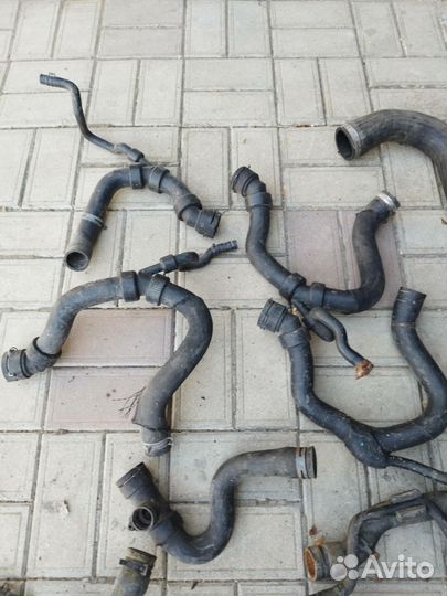 Патрубки охлаждения печки интеркулера Ауди А6С5