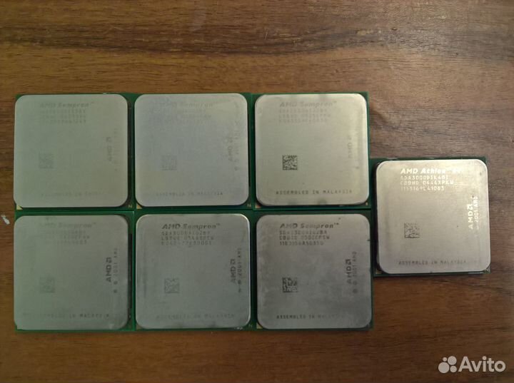 Процессоры Intel AMD