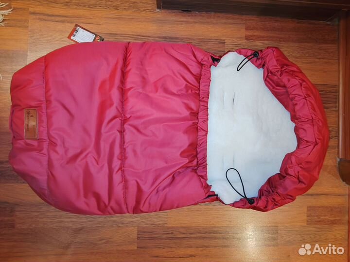 Конверт в коляску меховой