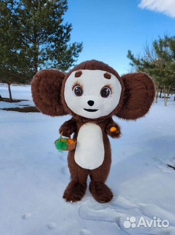 Чебураша, Белый мишка, Кошка. Поздравление