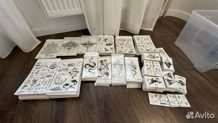 Переводные временные татуировки тату