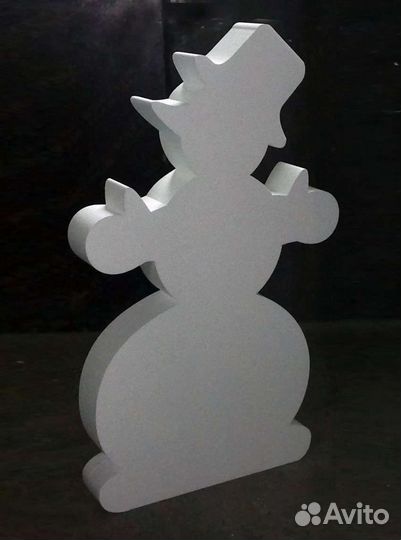 Новогодние фигуры из пенопласта