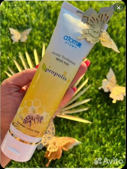 Зубная паста атоми щётка