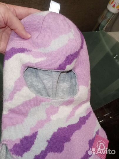 Шапка шлем для девочки новая