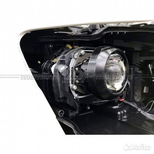 Переходные рамки для замены линз в фарах Audi Q5 2