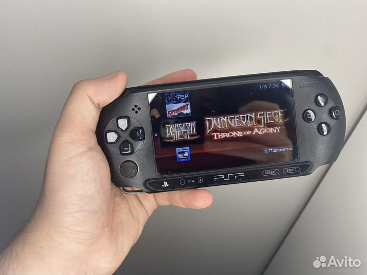 Sony PSP e1008 (идеал,прошита)