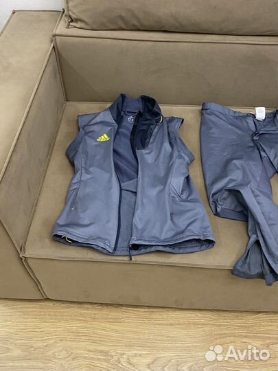 Лыжный разминочный костюм adidas тройка