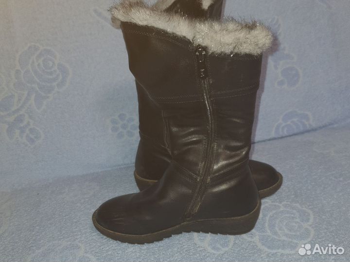 Сапоги зимние для девочки 33 размер