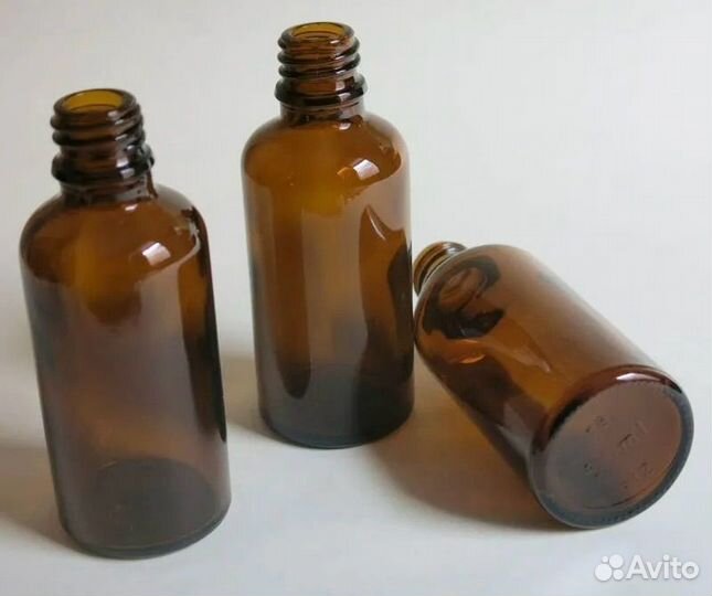 Флаконы стеклянные 5,10,15,20,30,50,100 мл