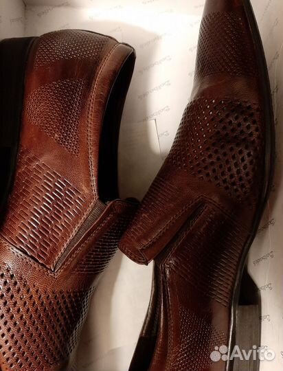 Туфли ботинки натуральная кожа новые