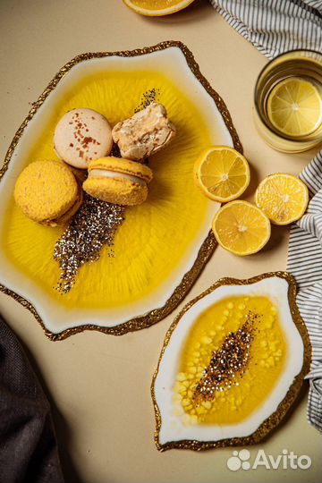 Подстаканники и подносы из эпоксидной смолы