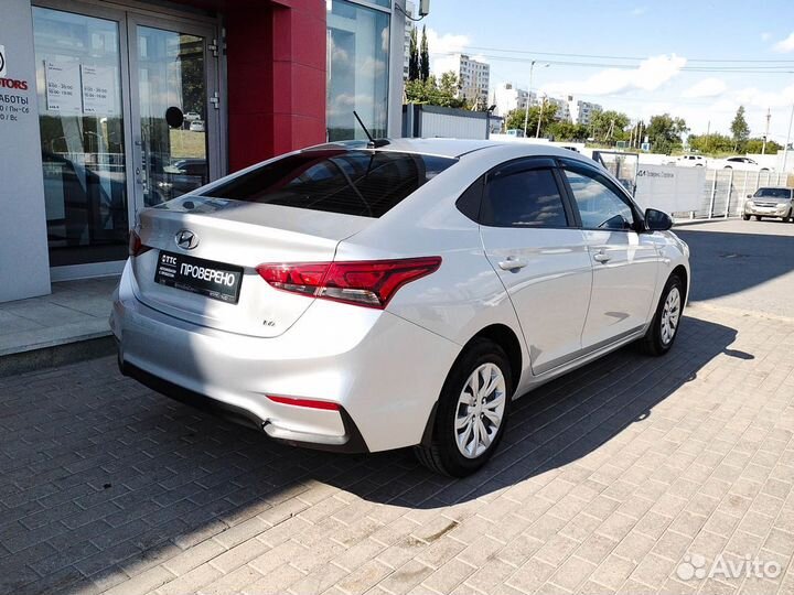 Hyundai Solaris 1.6 МТ, 2018, 58 556 км
