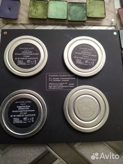 Inglot скульптор,пудра, пигменты, тени