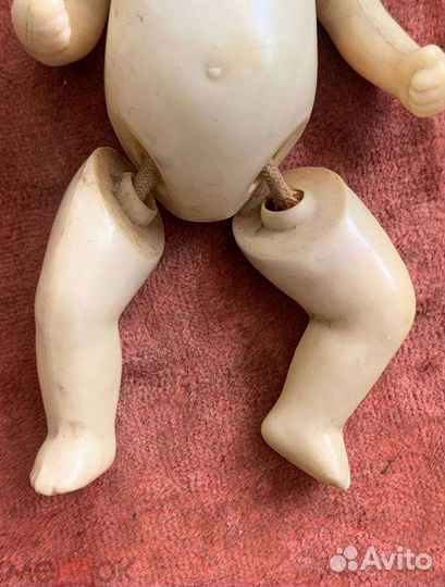 Кукла пупс винтаж СССР целлулоид пупсик черепашка