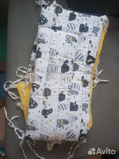 Бортики в детскую кроватку