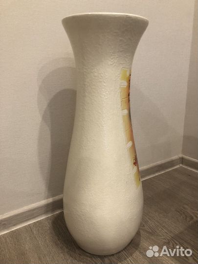 Ваза напольная керамическая 60 см