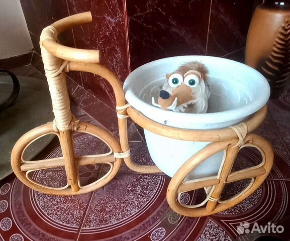 Подставка под кашпо велосипед