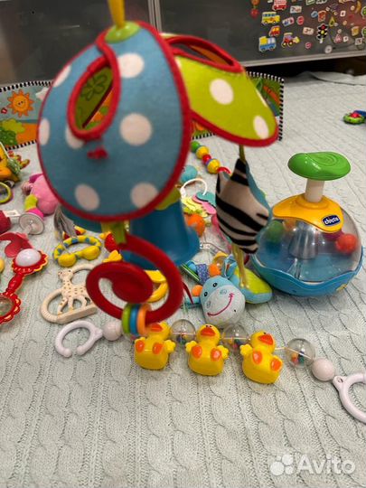 Пакет детских игрушек от 0-1 года