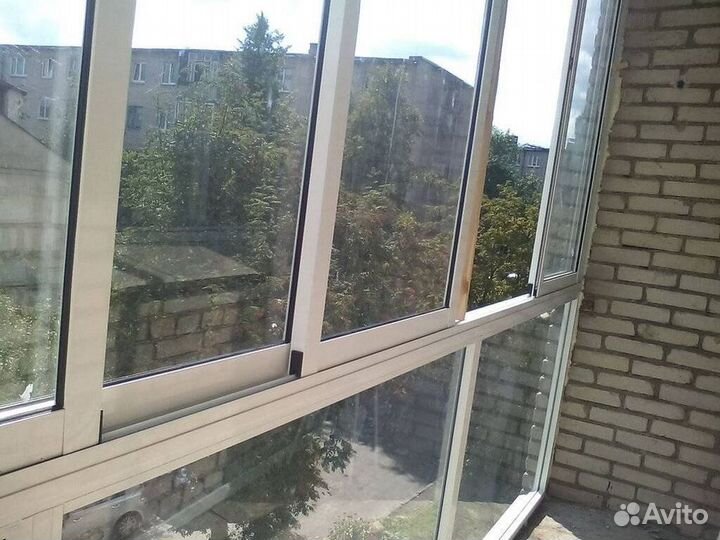 Алюминиевые окна рамы-купе