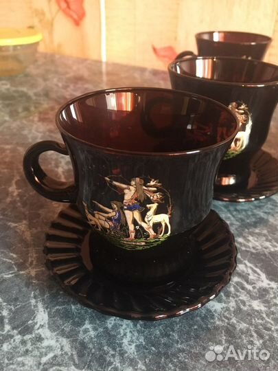 2 кофейных сервиза