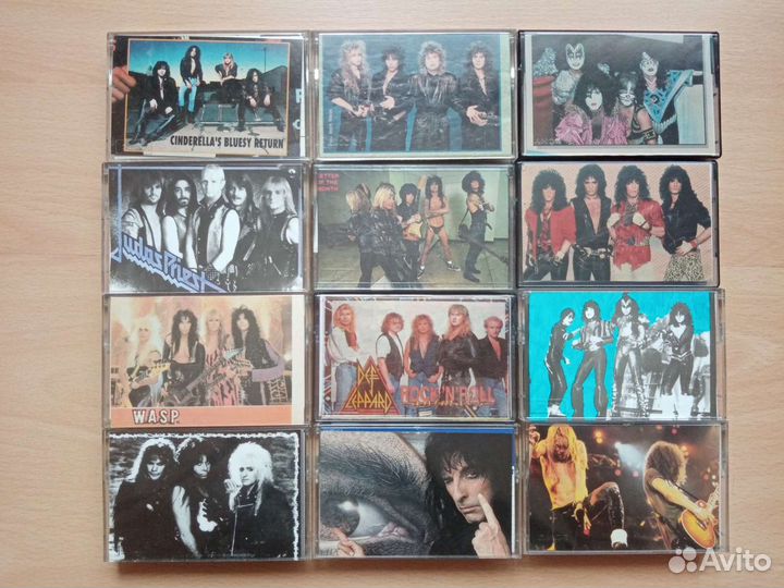 Кассеты с записями Hard'n Heavy