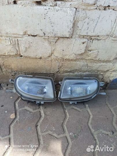 Мерседес W210 туманки Hella оригинал