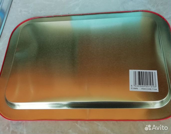 Поднос металлический