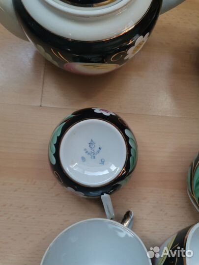 Набор фарфоровой посуды лфз Вербилки