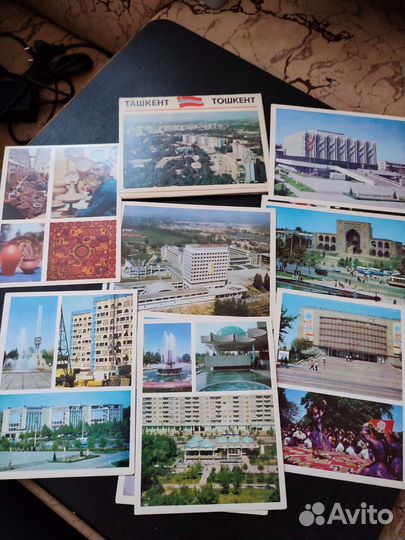 Открытки СССР города