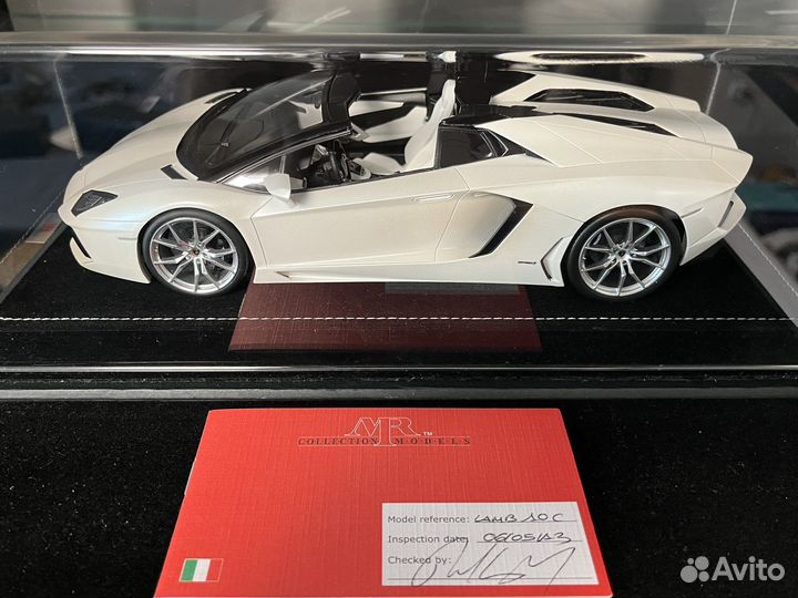 Mr collection Lamborghini Aventador roadster 1/18