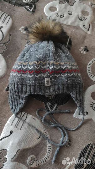 Шапка зимняя детская 48-50р