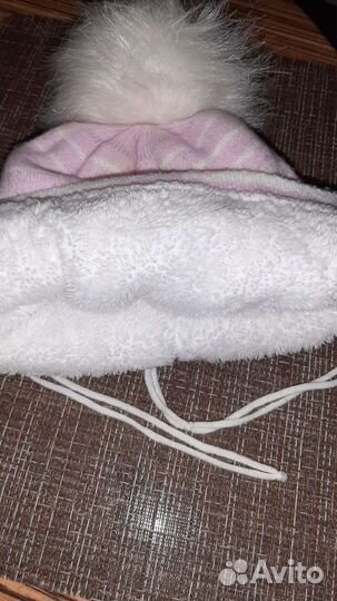 Шапка зимняя для девочки